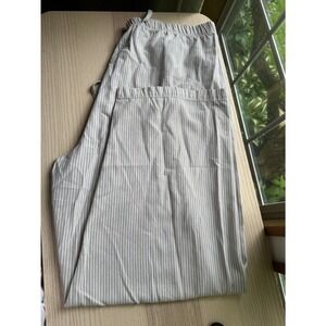 Beaver Lake‎ Mens XL Striped Lounge Pants 100% Cotton Lounge Coastal Casual USA